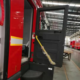 Glass Fire Truck Door Red And Gray Color Oem Service Offered 1 Year Warranty