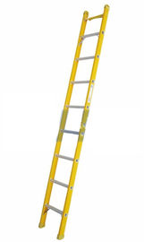 RLFS Aluminum Extension Ladder , Fiberglass Straight Ladder D-Type Rungs