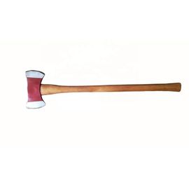 Double Bit Axe Fire Truck Parts 3.5lb Head Weight With Wooden Handle
