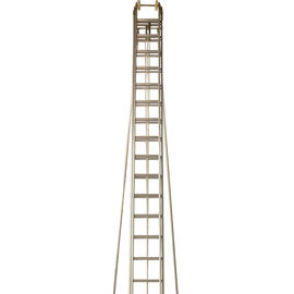 2 Section Aluminum Extension Ladder Customize Length 9m 12m 15m Rescue