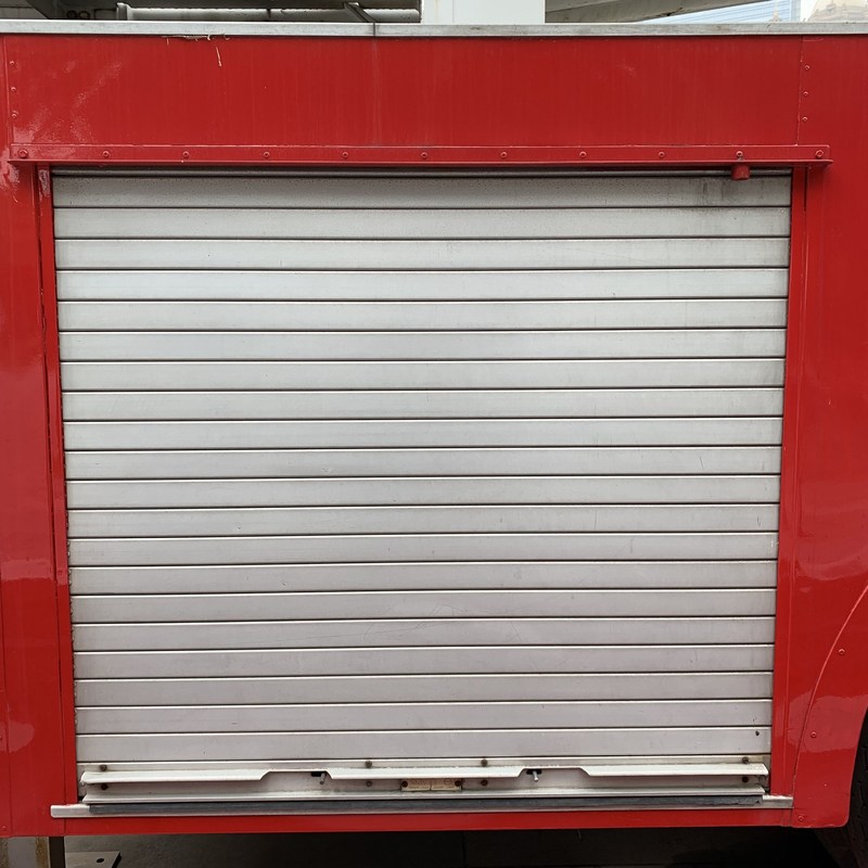 Aluminun Alloy Truck Roller Shutters White Color 3 years Warranty