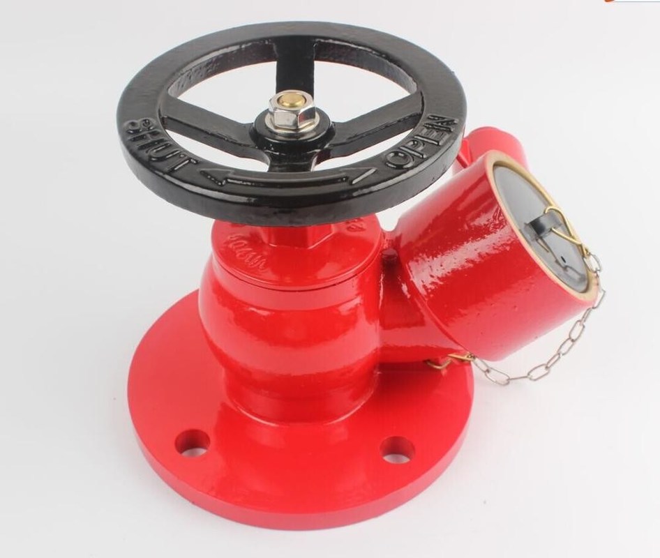 Copper Alloy Fire Coupling Brass Landing Valve Oblique Type HY001002D00