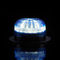Blue Roof mounted Flashing Strobe Mini LED Rotating Warning Beacon