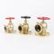 Customized Brass Natural Or Red Painted Right Angle Fire Hydrant Angle Valve