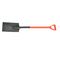 Square Shovel Fiberglass Handle D Grip Outdoor Tools 1035mm Length