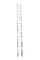 2 Section Aluminum Extension Ladder Customize Length 9m 12m 15m Rescue