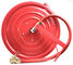 Safety Fire Hose Reel 30m Firefighter Water Hose With Sprinkler Nozzle