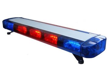 123.6W LED Warning Light Bar With LED Display High Power 1W LED Bulb