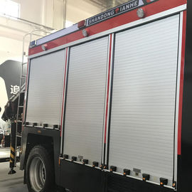 RS001 Truck Roller Shutters Vertical Opening Pattern Anodizing