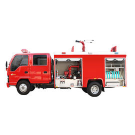 ISUZU 2000L Fire Truck Parts Water Tank Fire Truck Horsepower < 150hp