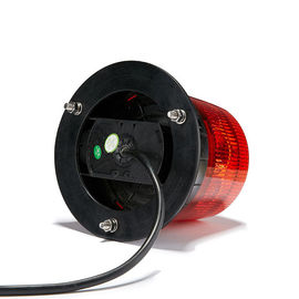 LED Flashing Emergency Rotating Beacon DC10-30V Rated Voltage 146mm Diameter