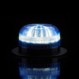 Blue Roof mounted Flashing Strobe Mini LED Rotating Warning Beacon