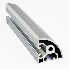 6063 Structural Aluminum Extrusions Curved T Slot Profile for 3D Printer