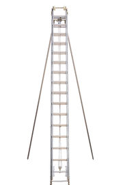 2 Section Aluminum Extension Ladder Customize Length 9m 12m 15m Rescue