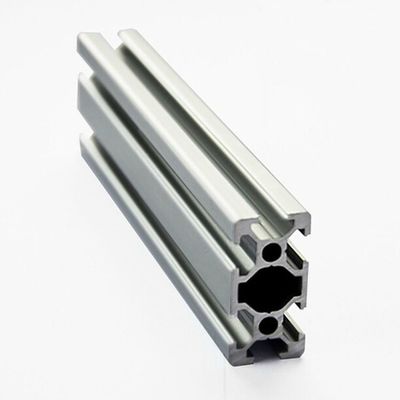 6063 T5 Anodised Aluminum Square Tubing / OEM T Track Aluminum Profile