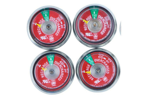 63mm 15000 Psi Fire Extinguisher Gauges Firefighter Rescue Tools